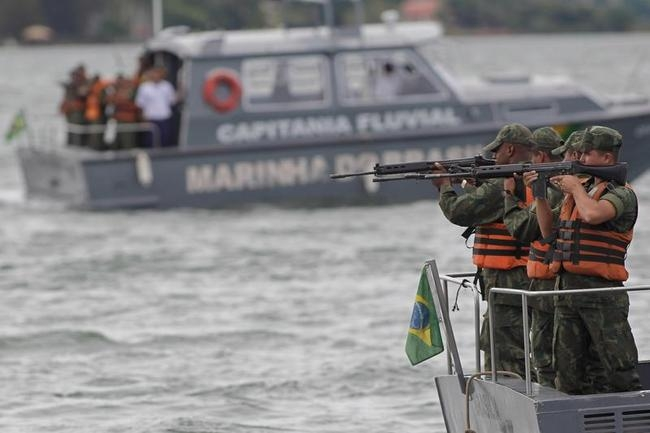 Brazil Deploys 2000 Marines in Ports to Combat Smuggling. (Photo Internet reproduction)