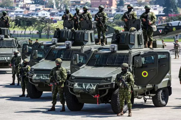 Ecuador Fights internal Armed Conflict with Advanced Israeli Armored Vehicles