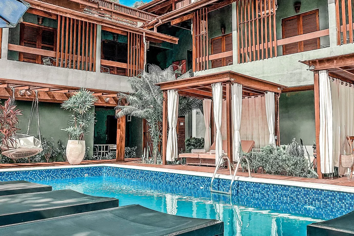 Juquehy's Hiu Hotel;. (Photo Internet reproduction)