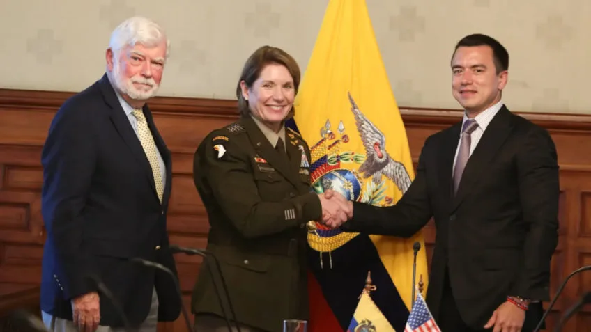 Ecuador and US Boost Fight Against Drug Crime. (Photo Internet reproduction)