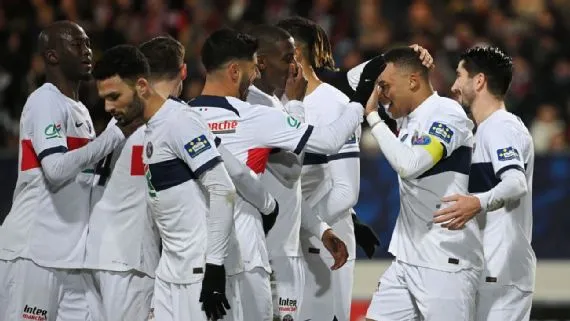 PSG Triumphs with a 9-0 Rout in French Cup. (Photo Internet reproduction)