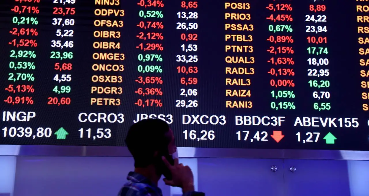 Ibovespa's Cautious Response to Global Financial Dynamics. (Photo Internet reproduction)