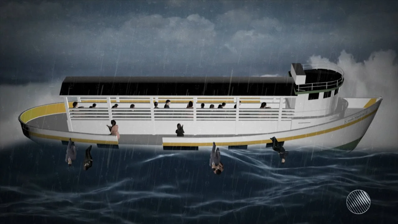 Tragic Boat Accident in Bahia, Brazil. (Photo Internet reproduction)