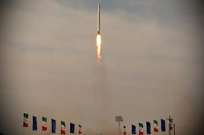 Iran's Satellite Launch Amid Regional Tensions. (Photo Internet reproduction