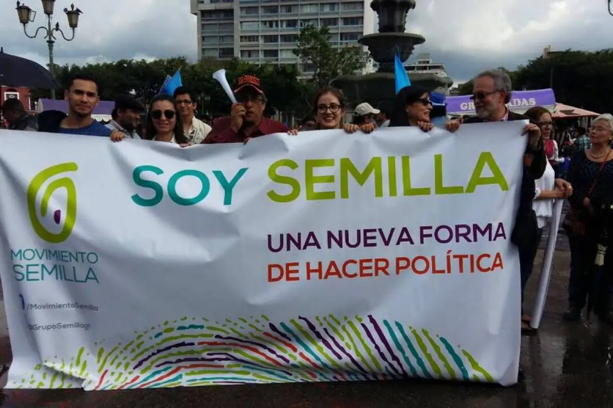 Semilla Party's Setback in Guatemala. (Photo Internet reproduction)
