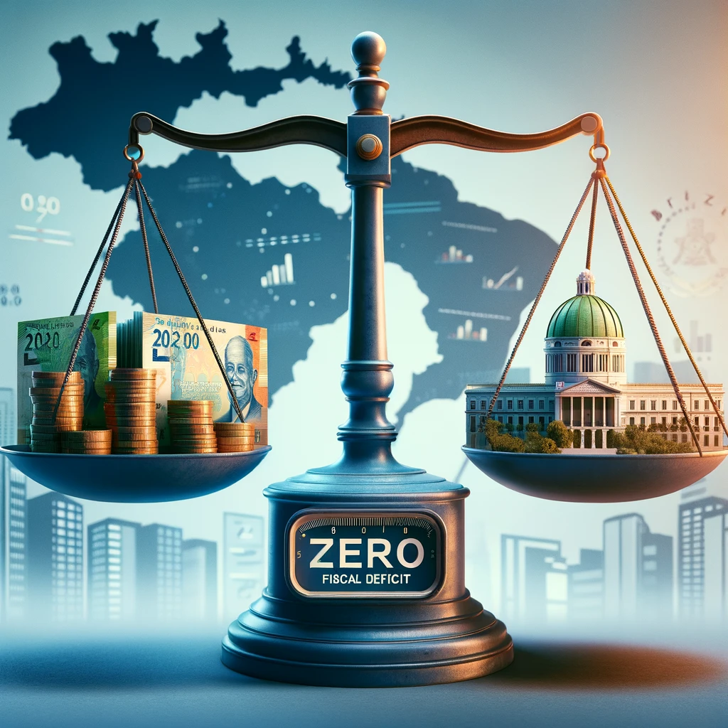 Brazil Targets Zero Deficit in Ambitious 2024 Budget. (Photo Internet reproduction)