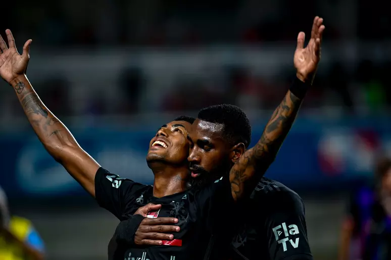 Flamengo's Decisive Win, Gabigol Ends Drought. (Photo Internet reproduction)