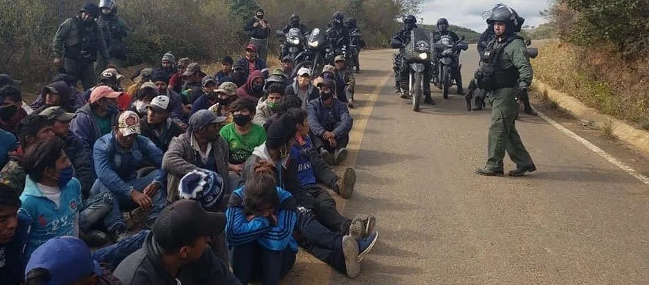 Bolivia road blocks