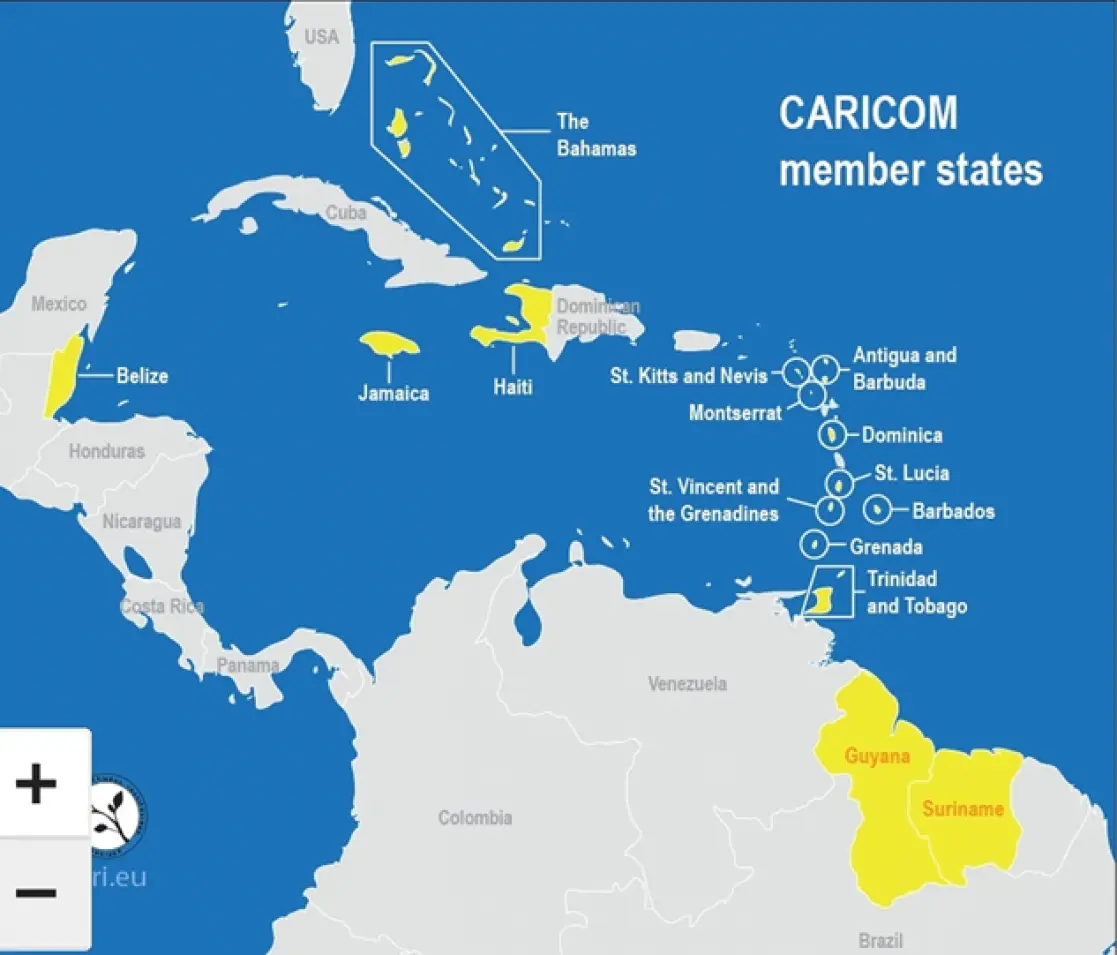 Guyana's Rise Tests CARICOM Cohesion. (Photo Internet reproduction)
