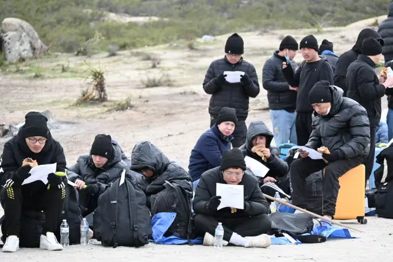 Rising Tide of Chinese Migration to the U.S.-Mexico border. (Photo internet reproduction)