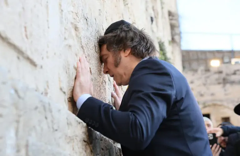Argentina Shifts Embassy to Jerusalem, Milei Confirms. (Photo Internet reproduction)