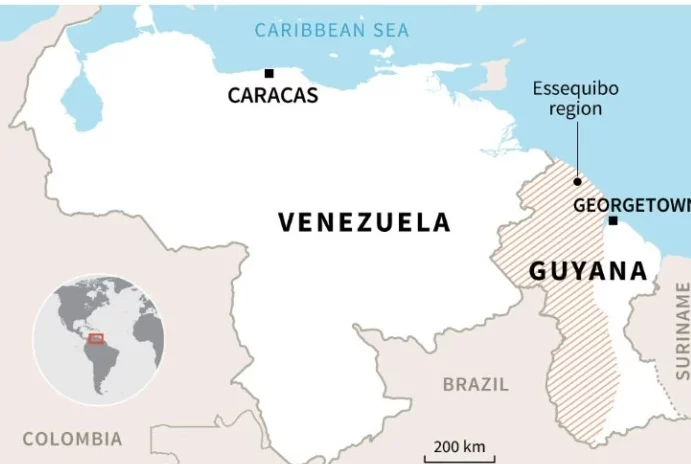 Venezuela Escalates Military Presence on Guyana Border. (Photo Internet reproduction)