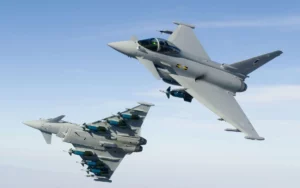Eurofighter Typhoon's Power Display in Saudi Arabia After Germany Lifts Ban