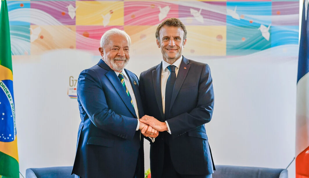 Macron's Strategic Visit to Brazil with Lula. (Photo Internet reproduction)