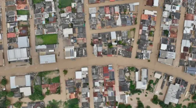 Rains Trigger Mass Displacement in Brazil's Acre State. (Photo Internet reproduction)
