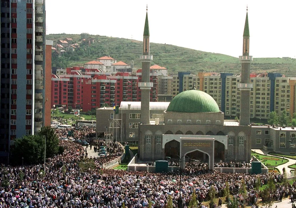 EU Embraces Bosnia and Herzegovina's Membership Ambitions - Saudi-funded mosque in Sarajevo. (Photo Internet reproduction)