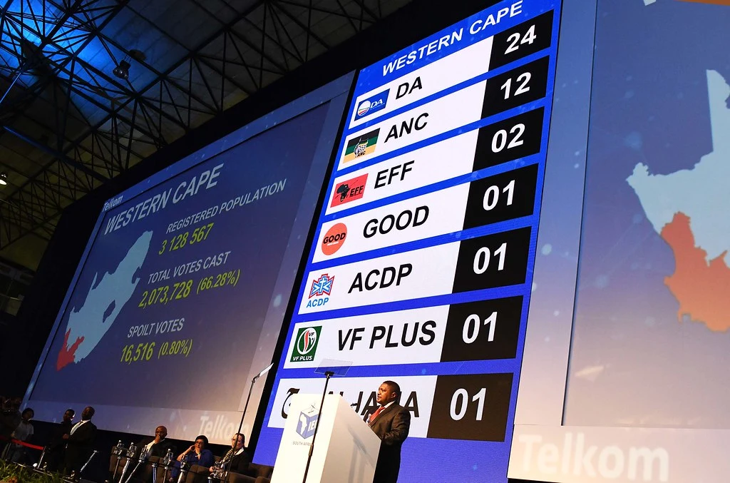 South Africa Vote