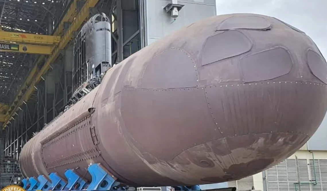 Brazil and France Boost Partnership with New Submarine Launch. (Photo Internet reproduction)