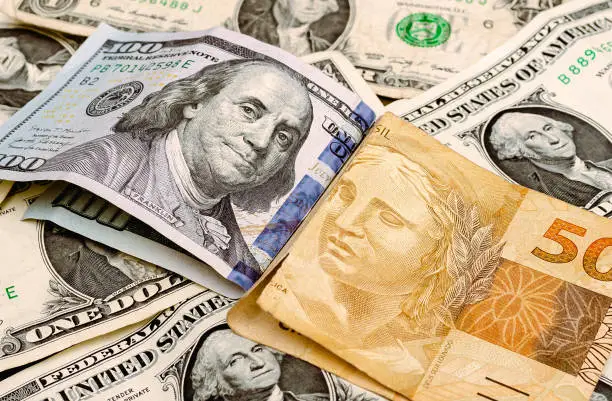 Modest Dollar Gain Amid Brazil's Rate Cut Forecast