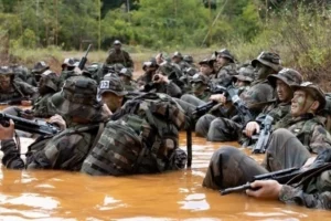 Elite Training: Spanish Special Forces Master raining in the French Guiana Jungle