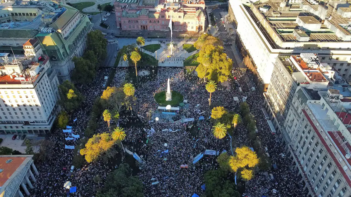 Argentina protest