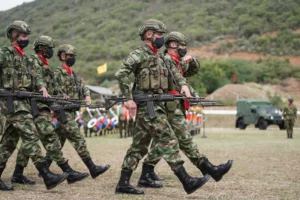 Strengthening Defense: Colombia Bolsters Military with New Professional Soldiers