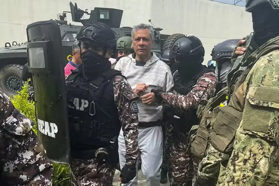 Former Ecuadorian VP Jorge Glas on Hunger Strike Amid Legal Turmoil. (Photo Internet reproduction)