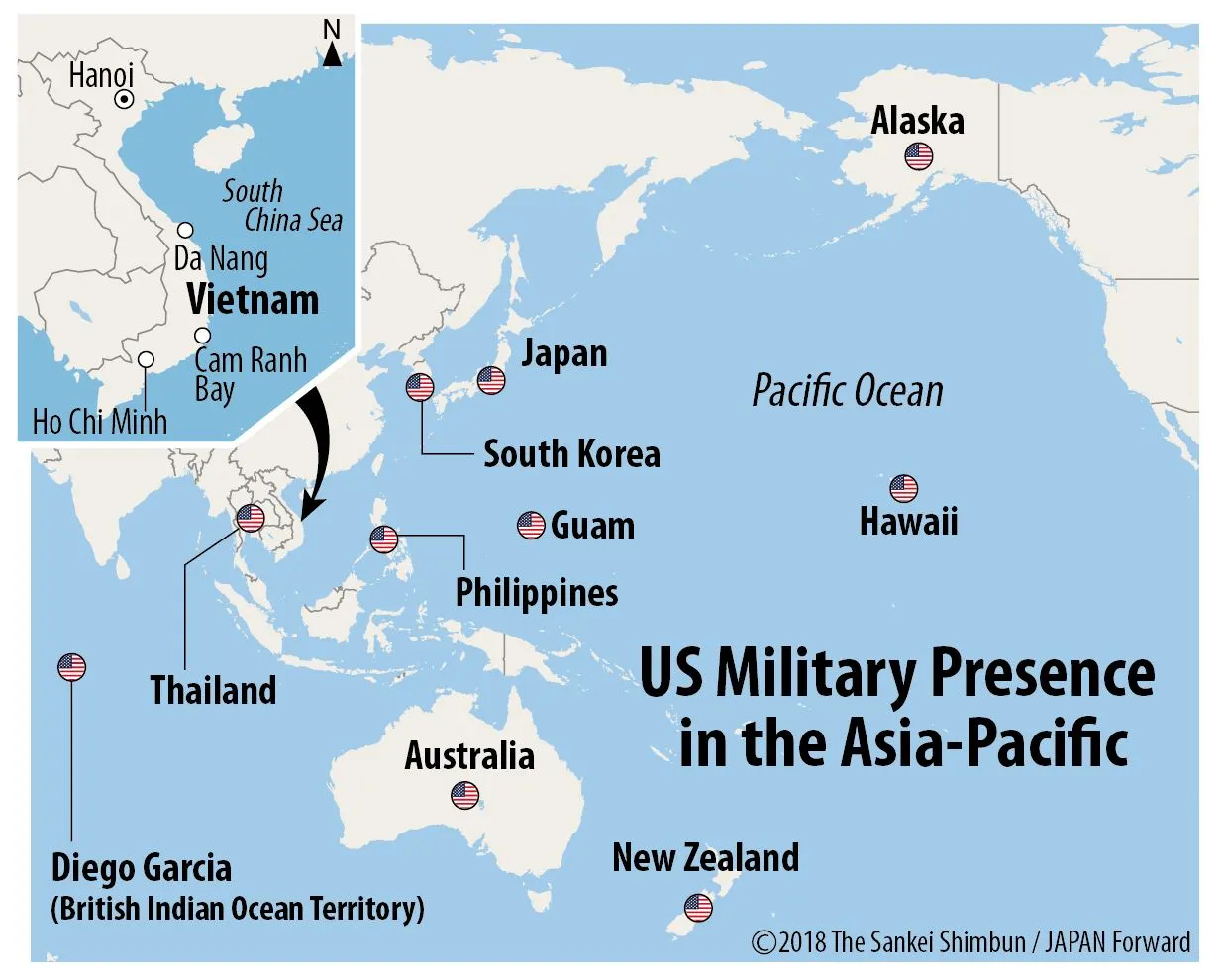 Escalating Military Alliances in the Asia-Pacific. (Photo internet reproduction)