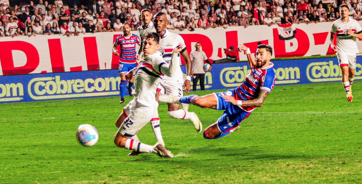 Fortaleza Triumphs in Season Opener Against São Paulo. (Photo Internet reproduction)