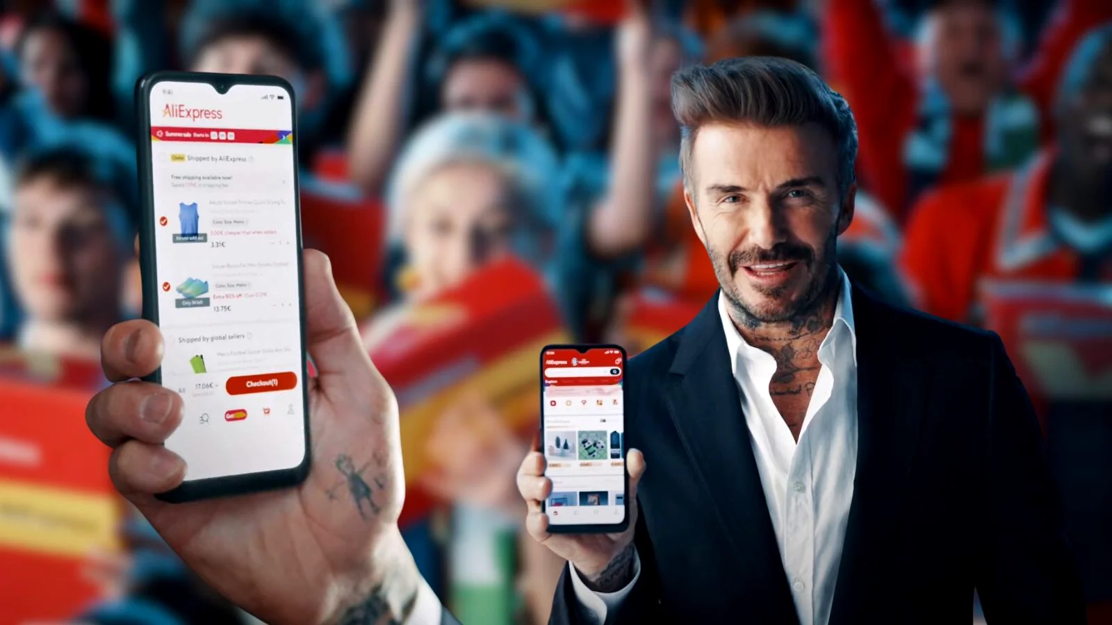 AliExpress Enlists David Beckham to Compete Globally