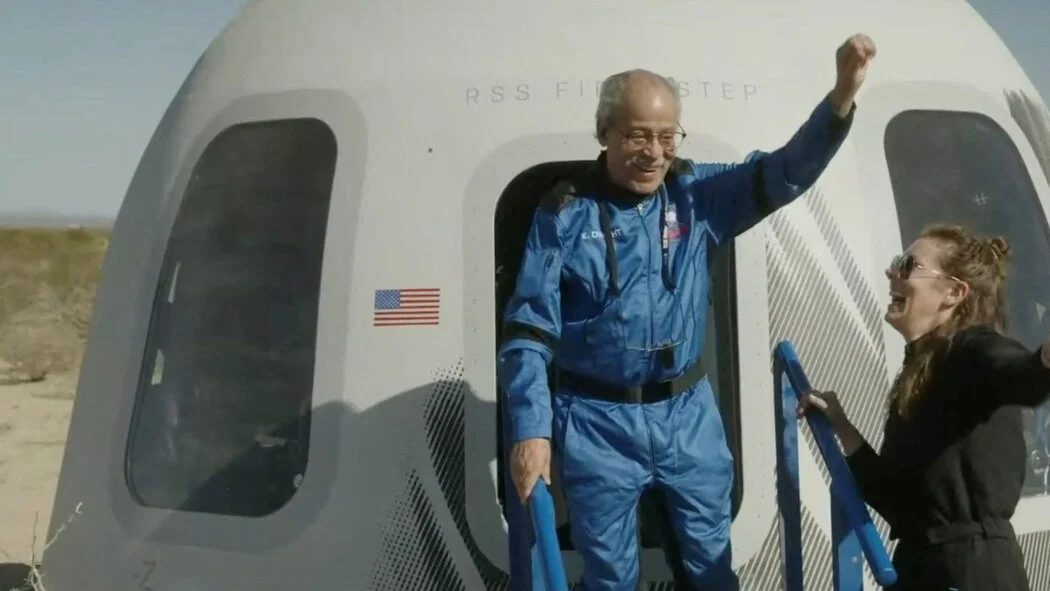 A Historic Flight: Ed Dwight's Space Journey Aboard Blue Origin