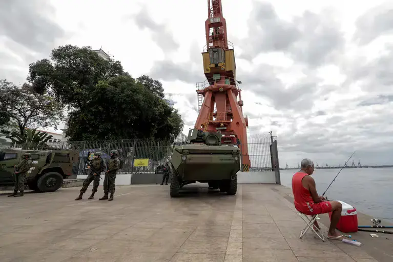 Brazil Extends Military Deployment at Major Ports and Airports. (Photo Internet reproduction)