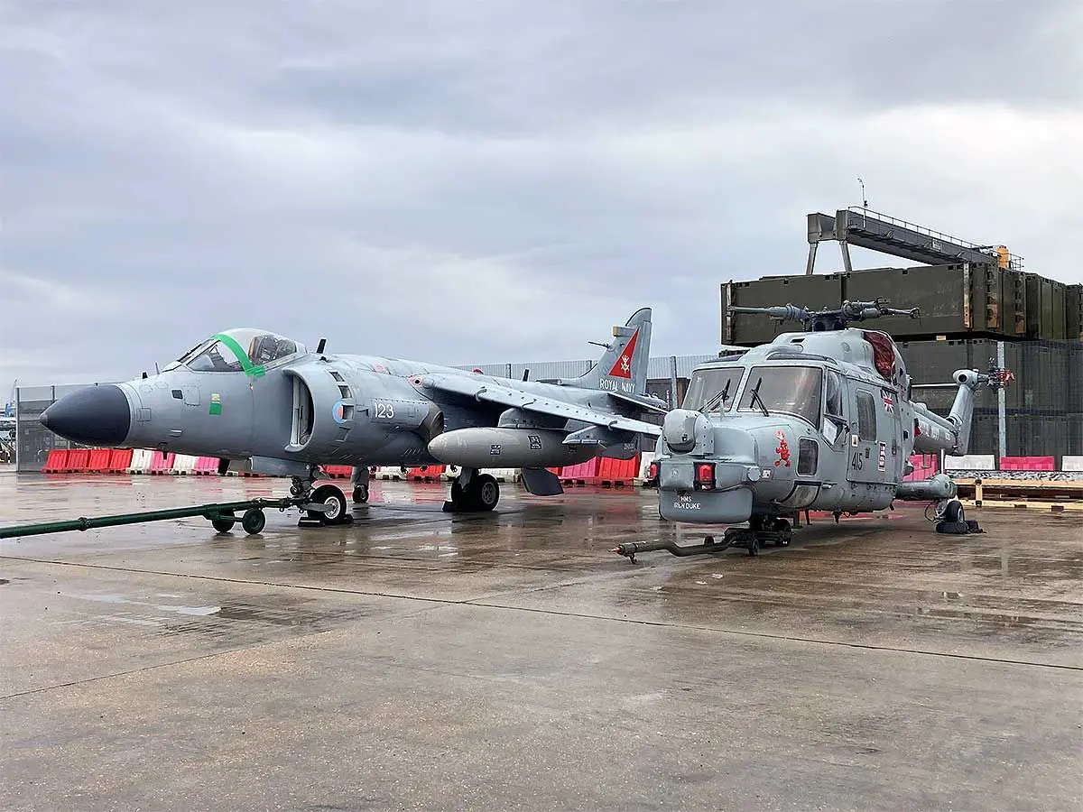 Historic Aircraft Journey to the Falklands for War Exhibition. (Photo Internet reproduction)