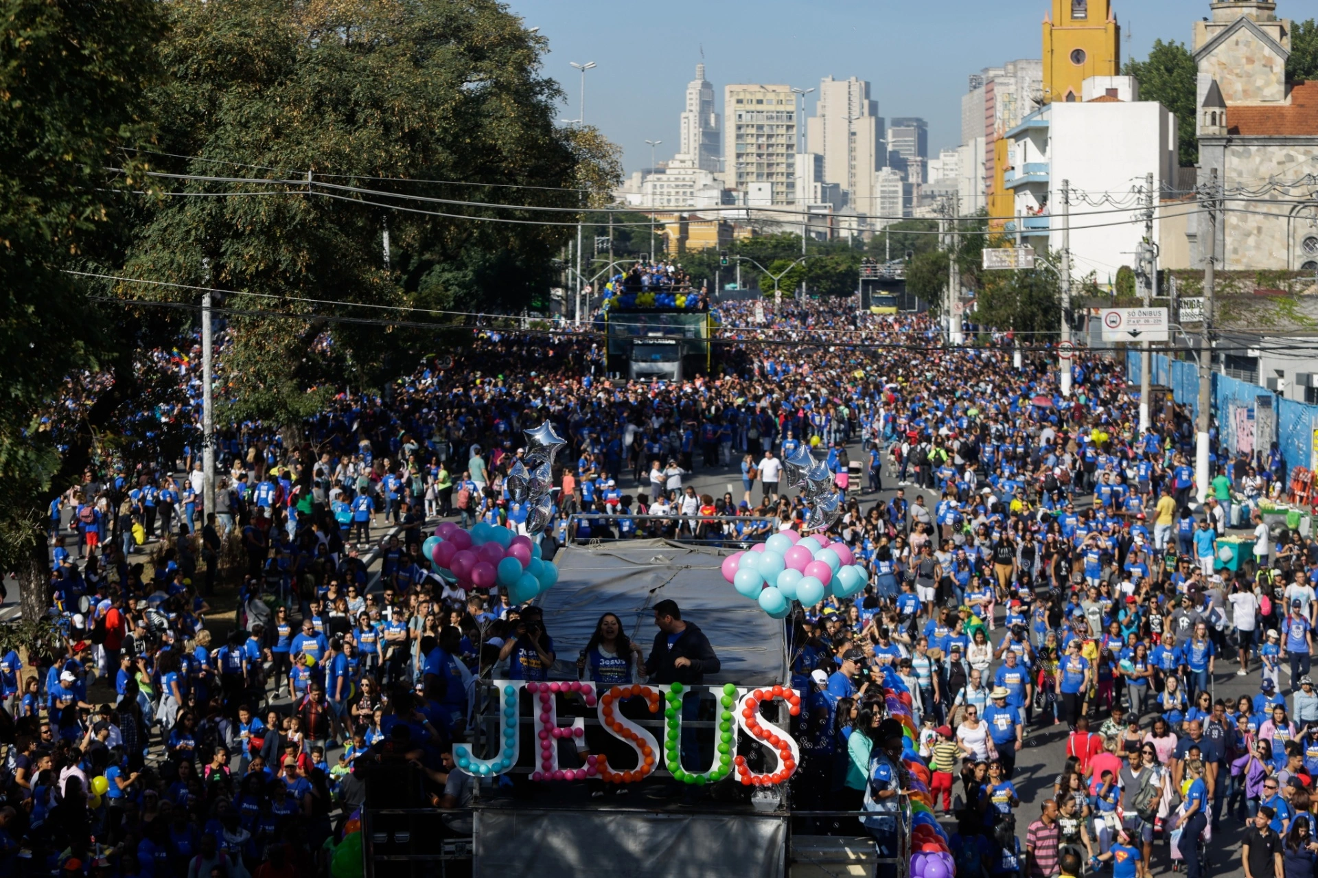 March for Jesus in São Paulo 2024: Schedule and Meeting Point. (Photo Internet reproduction)