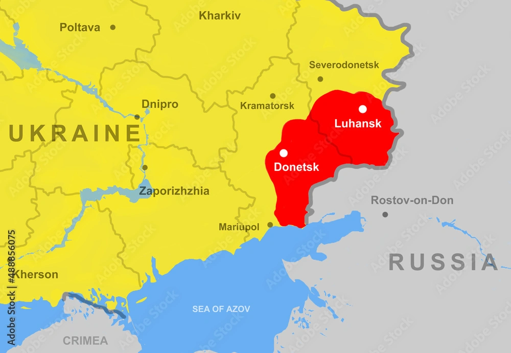Putin's Stark Demand: Surrender Territory for Peace Talks with Ukraine. (Photo Internet reproduction)
