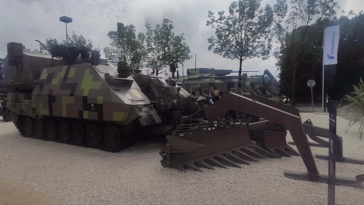 Breaking Barriers: Rheinmetall's Keiler NG Sets New Standards in Armored Warfare. (Photo Internet reproduction)