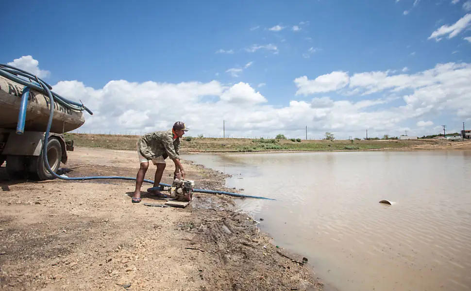 Parched Earth: Over a Thousand Brazilian Cities Grapple with Severe Drought. (Photo Internet reproduction)