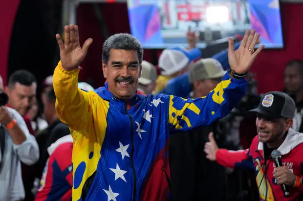 Venezuela's Electoral Saga: Maduro's Reported Victory Claims of Election Fraud. (Photo Internet reproduction)