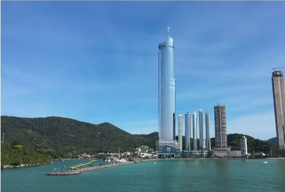 Sky High Ambitions: Balneário Camboriú's New Era of Urban Luxury - The Tower. (Ohoro Internet reproduction)