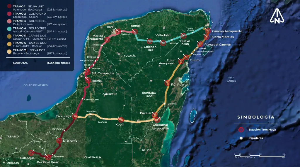 Tracks to Tomorrow: Tren Maya to Transform Mexico's Southeast by Independence Day. (Photo Internet reproduction)