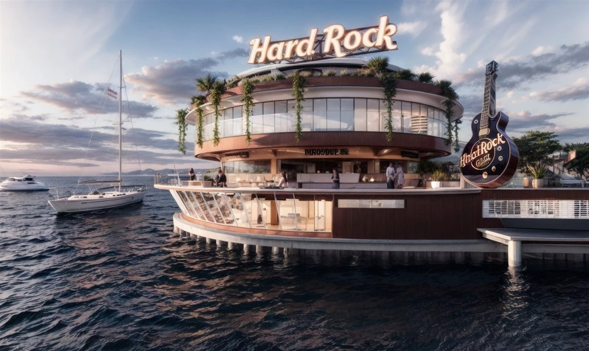 Brazil’s Itapema Debuts World’s Only Hard Rock Cafe Over Water