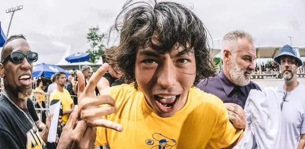 Brazil's Akio Captures Olympic Bronze in Skateboarding. (Photo Internet reproduction)