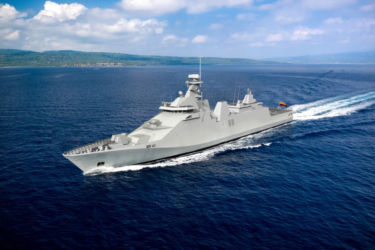 Colombia Charts a New Course in Naval Defense with First Domestically Built Frigate. (Photo Internet reproduction)