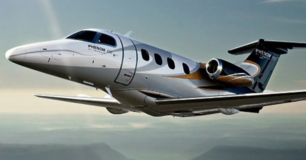 Embraer Achieves a 7-Year High in Aircraft Deliveries with an 88% Increase. (Photo Internet reproduction)