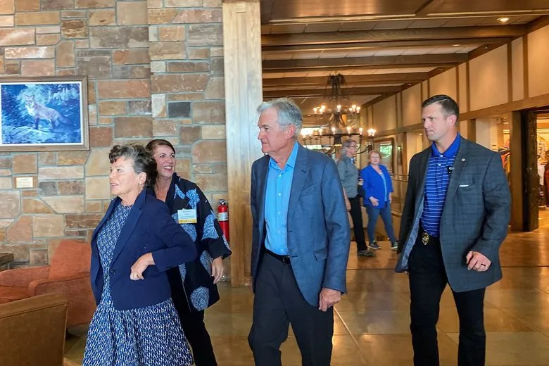 Powell’s Jackson Hole Speech Spurs U.S. Rate Cut Speculation Without Offering Clear Insights. (Photo Internet reproduction)