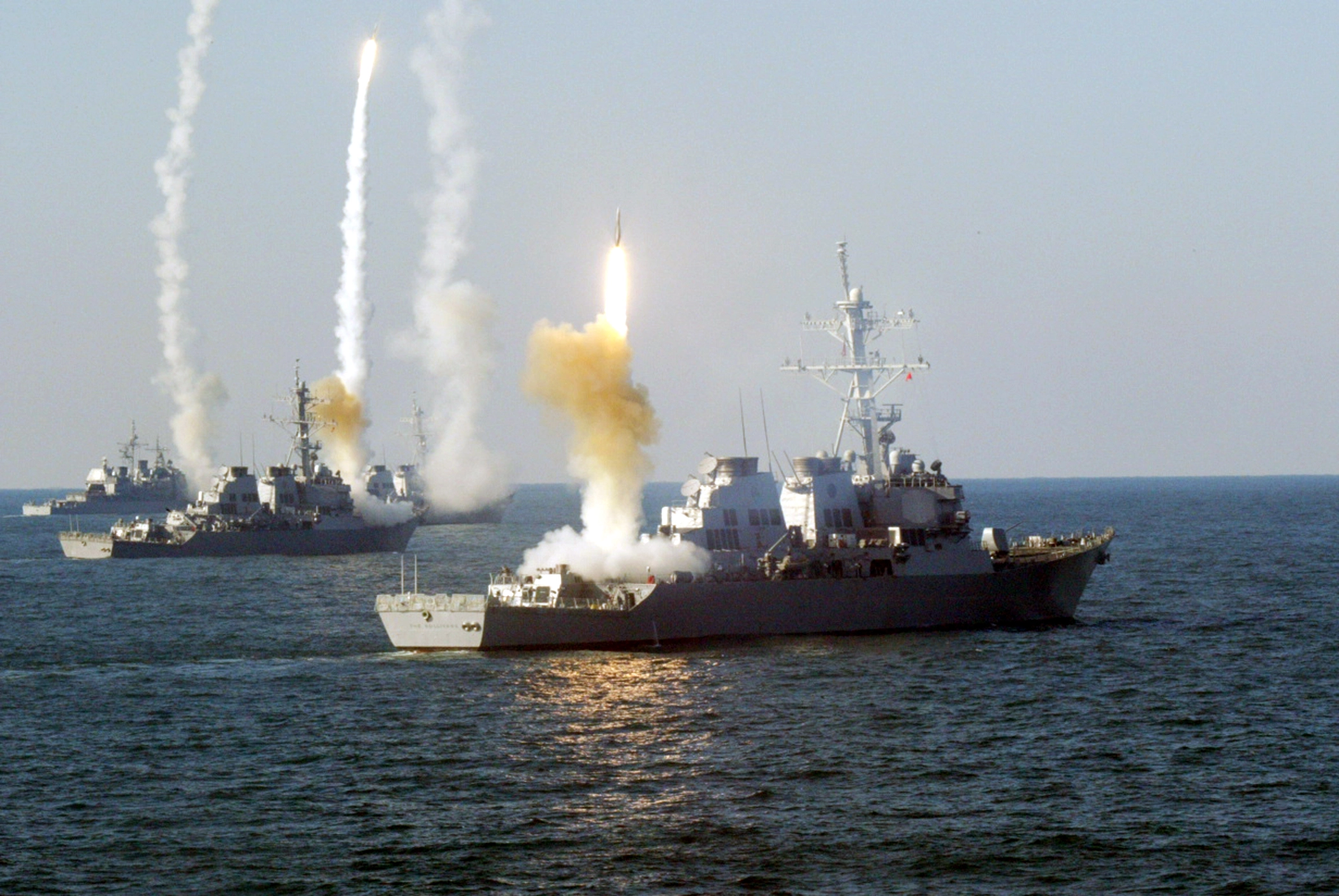US Navy destroyers