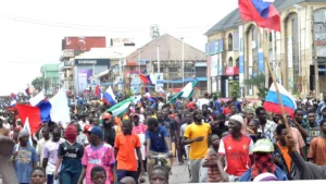Protests in Nigeria: Rising Tensions Over Russian Flags and National Sovereignty