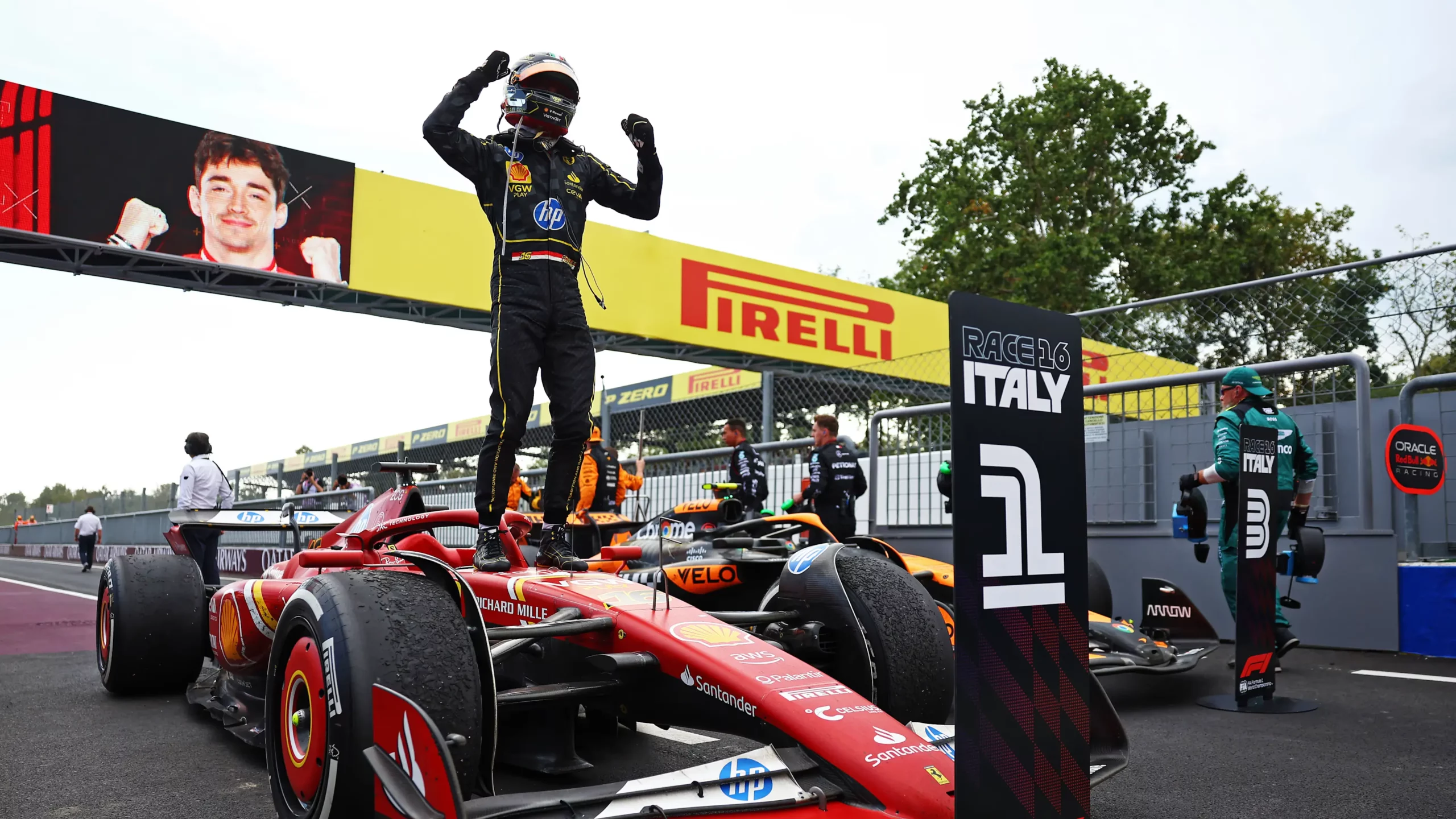 Leclerc Ends Ferrari's Five-Year Drought with Victory at the Italian Grand Prix