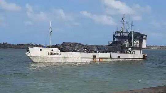 Brazilian Navy Responds to Deadly Sinking of Concórdia Cargo Vessel. (Photo Internet reproduction)