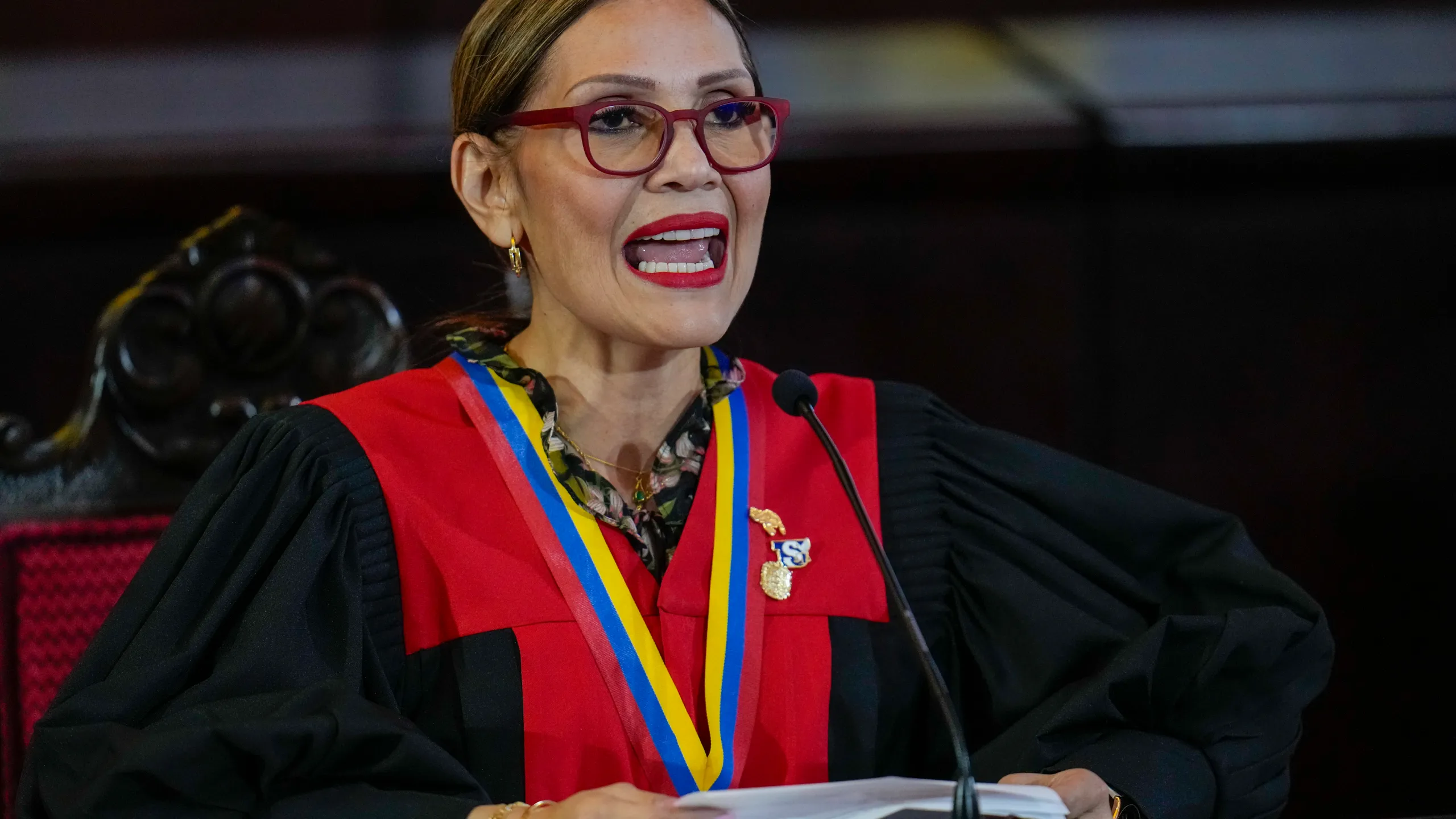 Supreme Court President Caryslia Rodriguez